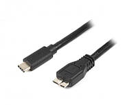 Кабель Cablexpert USB3.0 microBM USB3.1 Type-C 1м (CCP-USB3-mBMCM-1M) TR, код: 1901616