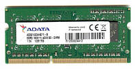 БУ Оперативная память 4 ГБ, DDR3, для ноутбуков, ADATA (1600 МГц, 1.5 В, CL11, AD3S1600W4G11-B)