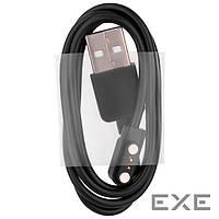 Зарядний кабель USB для смарт-годинника 2E Wave Plus, магнітний, чорний (2E-CCWWP-BK)