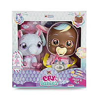Набор кукла плакса Джаззи единорог и питомец Нила - Cry Babies Jassy The Unicorn & Her Plush Pet Nila Original