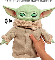 Малюк Йода версія 3.0 Інтерактивна М'яка фігурка Star Wars Грогу Дитя Grogu Squeeze Blink Plush HJM25 Original