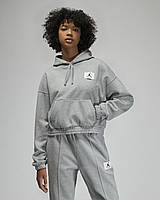 Кофта Jordan Essentials Women's Fleece Hoodie (DD6998-063) XS Серый KM, код: 7815872