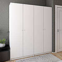 Шкаф для одежды Doros Промо Белый 2+2 ДСП 180х48х204