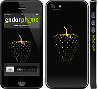 Пластиковый чехол Endorphone на iPhone 5s Черная клубника (3585t-21-26985) KM, код: 1390382