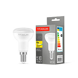 LED лампа TITANUM R50 6W E14 3000K