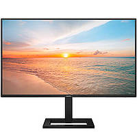 TFT 27" Philips 27E1N1300AE, IPS, 100Hz, 1ms, HDMI, USB-C, USB hub, HAS, колонки, чорний