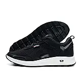 Спортивні чоловічі літні кросівки з сіткою та шкіряними вставками, фото 6