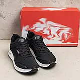 Спортивні чоловічі літні кросівки з сіткою та шкіряними вставками, фото 8