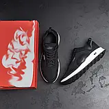 Спортивні чоловічі літні кросівки з сіткою та шкіряними вставками, фото 10