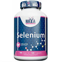 Комплекс Селен и Молибден Haya Labs Selenium 100 mcg 120 Caps HR, код: 8157922