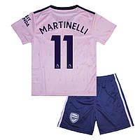 Детская футбольная форма MARTINELLI 11 Арсенал 2022-2023 Adidas Third 115-125 см (set3335_116943)