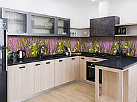 Наклейка виниловая кухонный фартук Zatarga Полевые цветы 600х2500 мм KM, код: 5570242