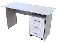 Офисный стол Doros Т3 Серый Белый 120х60х78 (513001) QT, код: 8181382