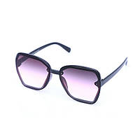 Солнцезащитные очки LuckyLOOK 085-726 Фэшн-геометрия One Size Розовый+ Серый QT, код: 6886263
