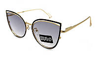 Очки солнцезащитные женские Bravo 9701-c1 Серый QT, код: 7557872