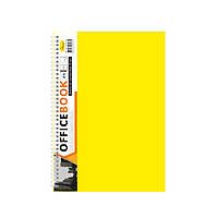 Блокнот А4 Апельсин АП-1502 80 листов пружина сбоку Желтый KV, код: 8258465