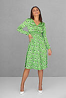 Платье SL-FASHION 1381.2 42 Зеленый (SLF-1381.2-1) SX, код: 7603637