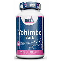 Йохимбе Haya Labs Yohimbe Bark 500 mg 100 Caps TT, код: 8062140