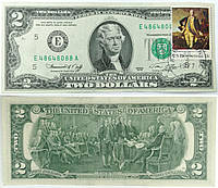 США 1976 г. номер - рандомный 2 $