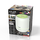 Аромадифузор 3в1 Adler AD 7968 ультразвуковий - 7 кольорів підсвітки USB, фото 10