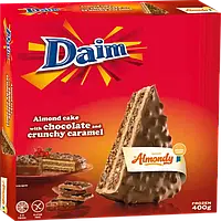 Шоколадный торт Daim с орехами и карамелью, 400 г