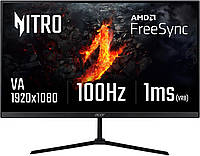 Ігровий Монітор ACER Nitro QG240YH3BIX 23.8" 1920x1080px 100Hz 1ms [VRB]