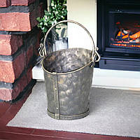 Кованне відро для золи та дров (дрівниця)