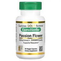 Passion Flower 250 mg California Gold Nutrition, 60 капсул