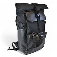 Рюкзак Rolltop чоловічий жіночий для подорожей і ноутбука, Ролтоп великий для міста BKA