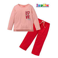 Дитяча трикотажна піжама Love Lupilu на дівчинку р.98-104 - 2-4 роки