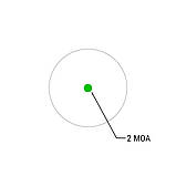 Коліматорний приціл для військових та мисливців HOLOSUN HE403C-GR приціл на планку пикатини,вивер, фото 5