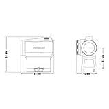 Коліматорний приціл для військових та мисливців HOLOSUN HS503R приціл на планку пикатини,вивер, фото 6
