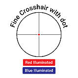 Оптичний приціл для військових та мисливців KONUS ARMADA 6-24x56 Fine Crosshair IR приціл для зброї, фото 6