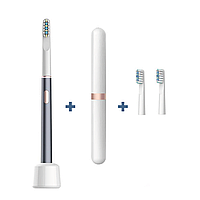 Електрична зубна щітка MIR QX-8 HomeTravel Collection Gray MD, код: 8038373