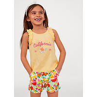 Детский летний костюм комплект California H&M на девочку р.122-128 - 6-8 лет /98005/