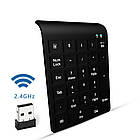 Клавіатура цифрова USB бездротова 27 клавіш. Числова USB клавіатура, фото 9