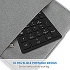 Клавіатура цифрова USB бездротова 27 клавіш. Числова USB клавіатура, фото 10