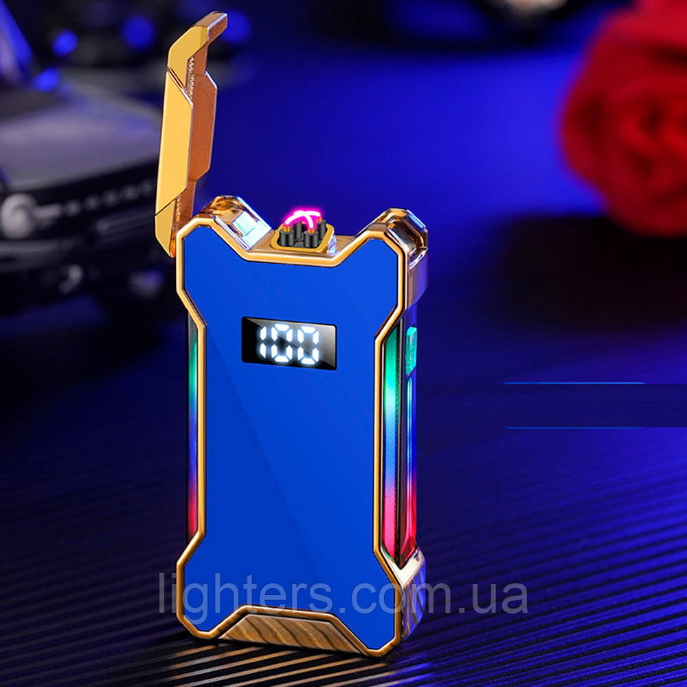 Запальничка usb імпульсна в подарунковому пакованні LG-748B, фото 1