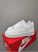 Жіночі кросівки білі Nike Air Force Low white Кросівки Найк Аір Форс унісекс