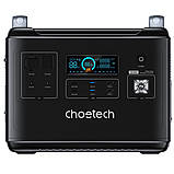 Зарядна станція 2000 Вт Choetech BS006-EU-BK — MegaLavka, фото 2