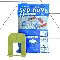 SVP Основа SVP NoVa 1,5 мм. (500 шт.) Система вирівнювання плитки СВП НОВА