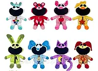 Оптом Мягкая игрушка "Smiling critters", игрушки улыбающиеся зверята из poppy playtime 8-мь видов 30см