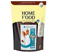 Гипоаллергенный корм для собак мелких пород Home Food с форелью и овощами 1,6кг