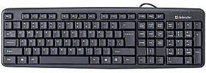 Клавіатура USB Defender (45529) Element HB-520 UKR black UA