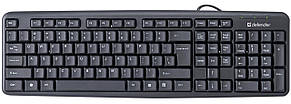 Клавіатура Defender (45529) Element HB-520 USB UKR black