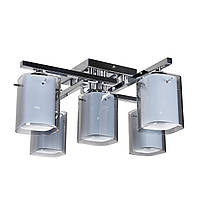 Люстра MD 1129G-4+1C CR+BK