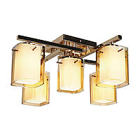 Люстра MD 1129G-4+1C FG+BN