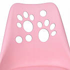 Крісло офісне, комп&apos;ютерне Bonro B-881 рожеве, фото 5