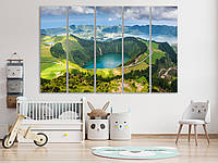Картина на холсте для дома в деревянной рамке готовая " Природа" HD-печать 210, 140, 5