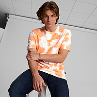 Мужская футболка puma cloud tie dye men's tee новая оригинал из сша